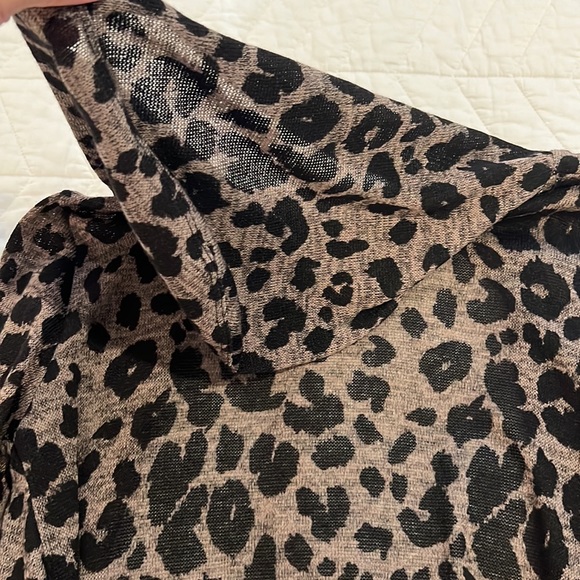 Women’s Cheetah Cardigan - Picture 3 of 6